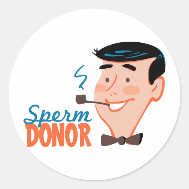 Sperm Donor Sticker (Front)