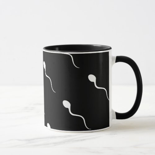 Sperm in mug