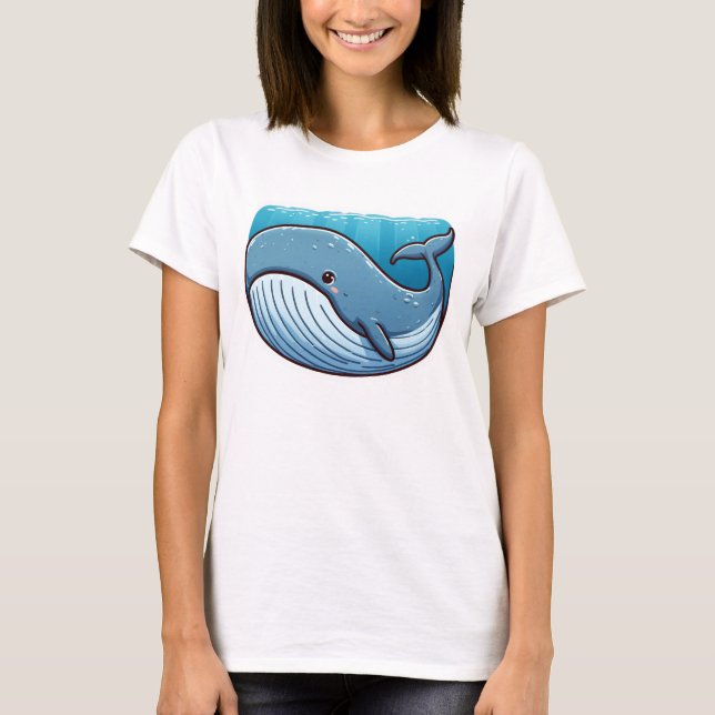 Sperm Whale Appreciation T-Shirt (Front)