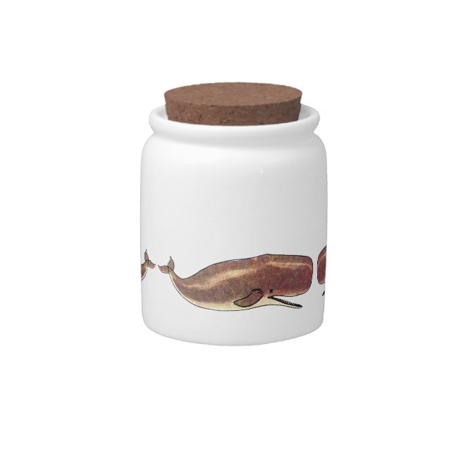 Sperm Whale Candy Jar (Front)