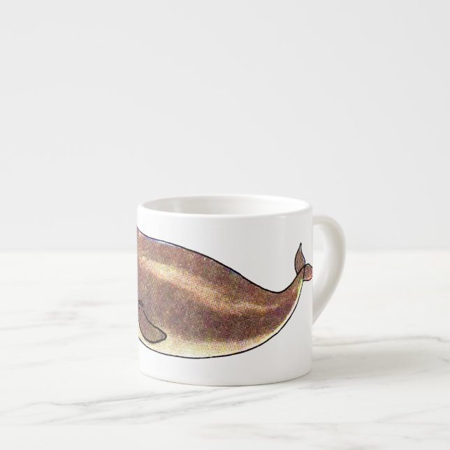 Sperm Whale Espresso Cup (Front Right)