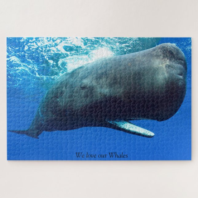 Sperm Whale Jigsaw Puzzle (Horizontal)
