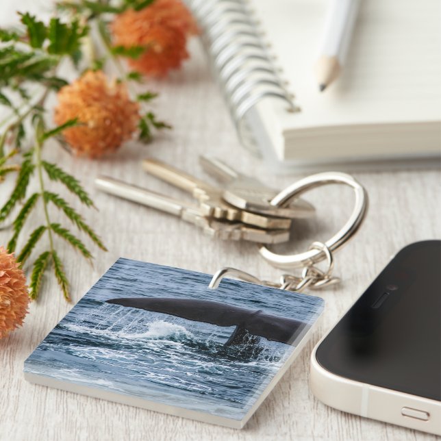 Sperm Whale Keychain (Front Right)