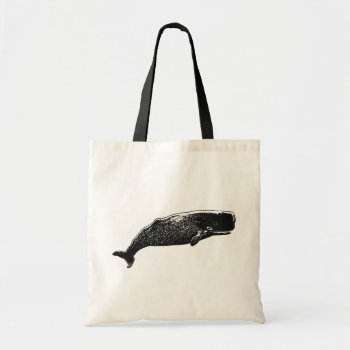 Sperm Whale Tote Bag by Kinder_Kleider at Zazzle