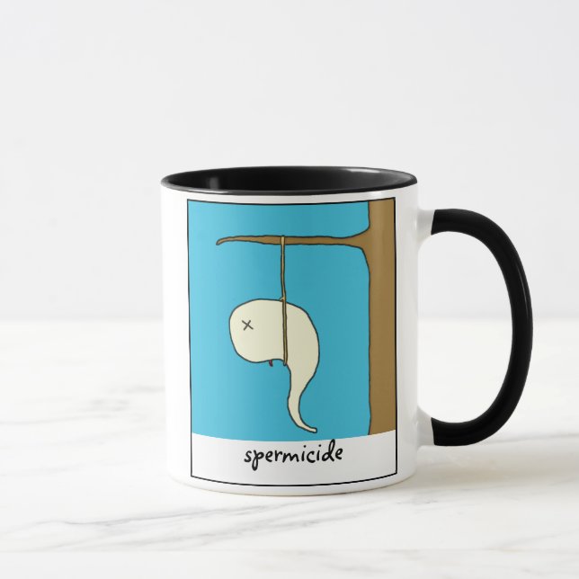 Spermicide Mug (Right)