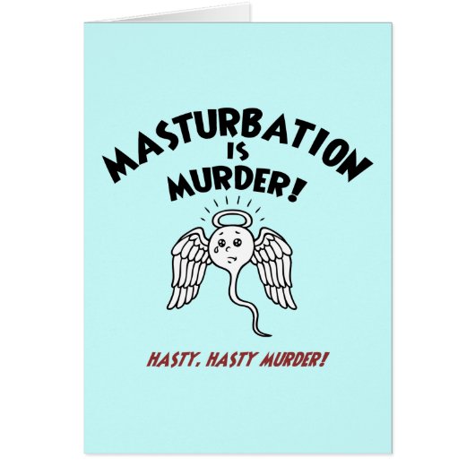Spermicide! Red Handed! Cards (Front)
