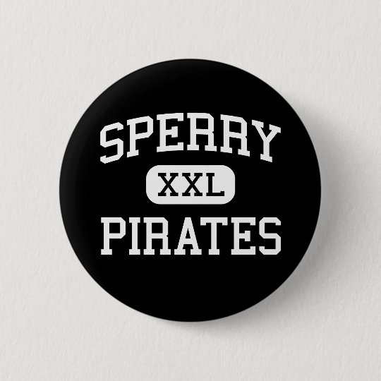 Sperry Pirates Senior Sperry Oklahoma Pinback Button
