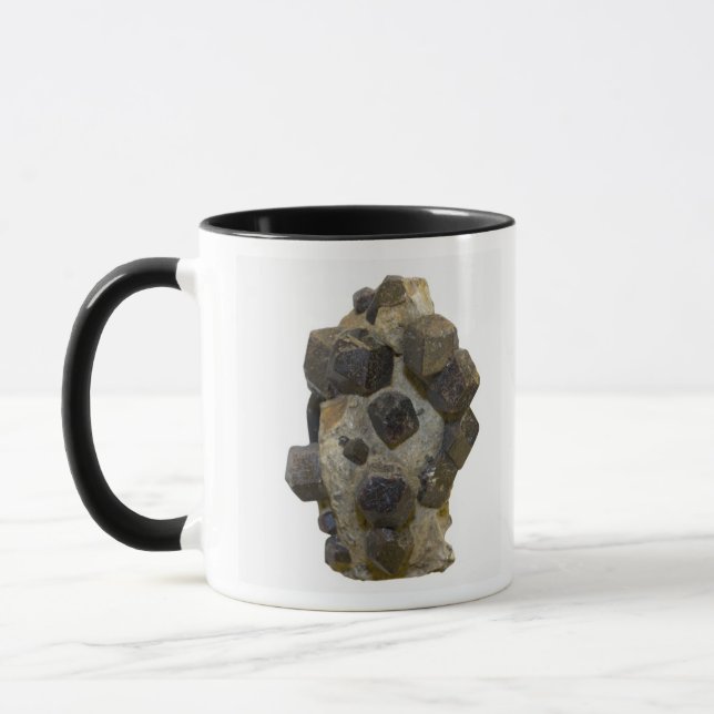 Spessartite in Matrix Mug (Left)