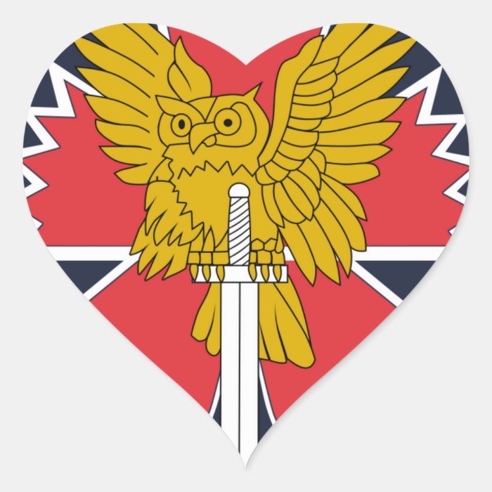 SPETSNAZ stofmerker GRU Armed Forces Department Heart Stickers