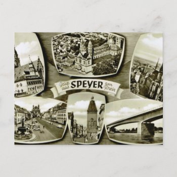 Speyer  Rhine  Germany Postcard by windsorprints at Zazzle