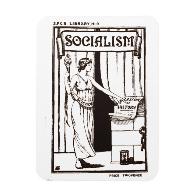 SPGB Library No 9 Socialism (1920) pamphlet cover Magnet (Vertical)