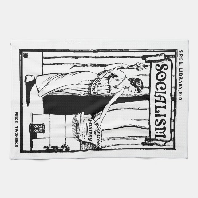 SPGB Library No 9 Socialism (1920) pamphlet cover Towel (Horizontal)