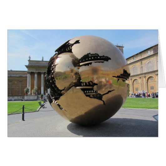 Sphere in The Vatican City Cards (Front Horizontal)