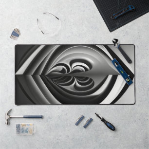 Sphere of Contrasts Desk Mat