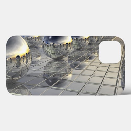 Spheres and Mirrors iPhone 13 Case