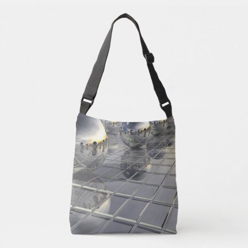 Spheres and Mirrors Crossbody Bag