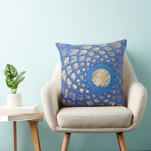 SPHERES by Christèle Chabrette Throw Pillow (Chair)