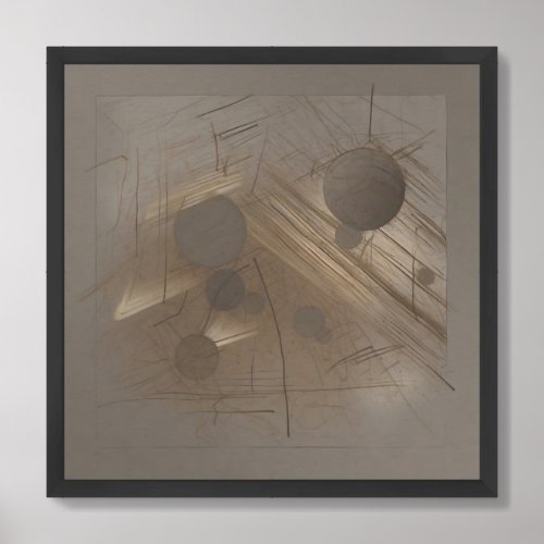 Spheres of Influence Framed Art