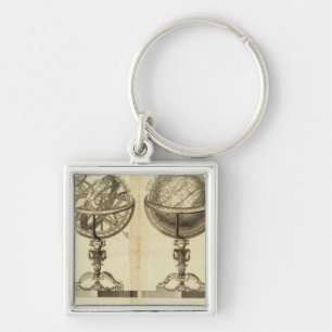 Spheres of the Globe Keychain