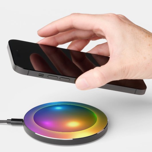 Spheres Shiny Wireless Charger (Hand)