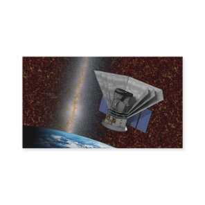 SPHEREx Galaxy Hunter Spacecraft Business Card