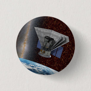 SPHEREx Galaxy Hunter Spacecraft Button