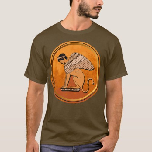 Sphinx Ancient Greece T_Shirt