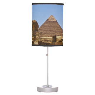 Sphinx And Pyramid Table Lamp