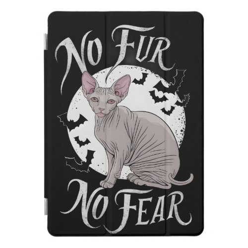 Sphinx Cat Beauty on Halloween iPad Pro Cover