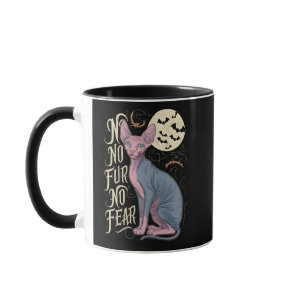 Sphinx Cat Horror Stories Mug