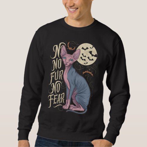 Sphinx Cat Horror Stories Sweatshirt