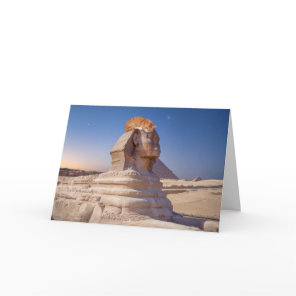Sphinx Cat Nap Card