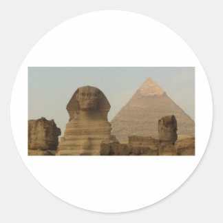 Sphinx Classic Round Sticker