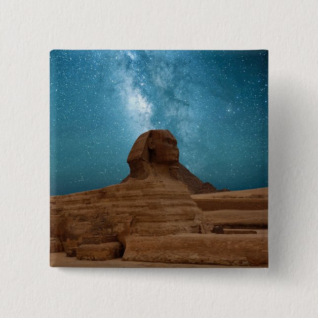 Sphinx: Egypt Button (Front)
