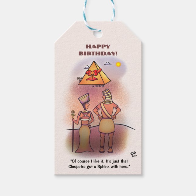 Sphinx Gift Tags (Front)