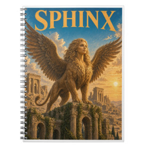 Sphinx, Gothic Fantasy Monster Notebook