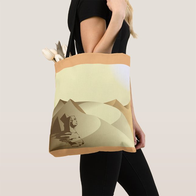 Sphinx In The Desert Tote Bag (Creator Uploaded)