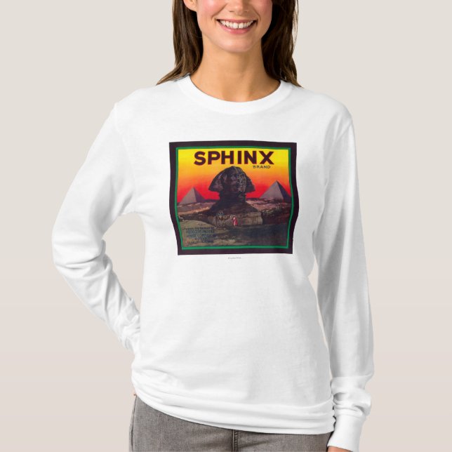 Sphinx Orange LabelLindsay, CA T-Shirt (Front)