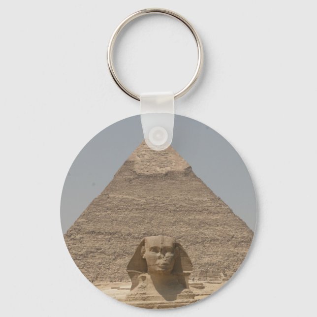 sphinx pyramid keychain (Front)