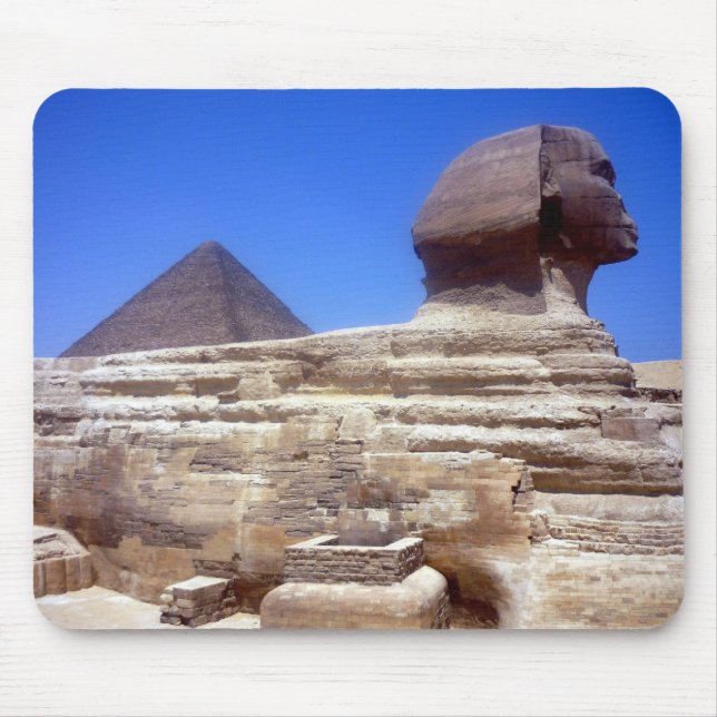 sphinx pyramid mouse pad (Front)