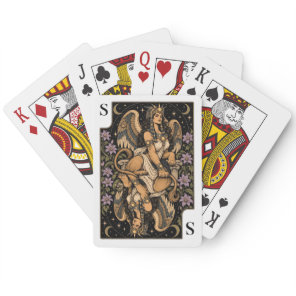 Sphinx, Starlit Tarot Art Poker Cards