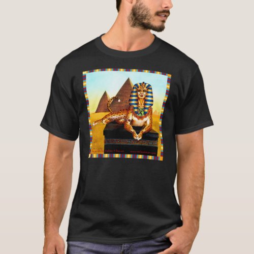 Sphinx with Golden Eyes T_Shirt