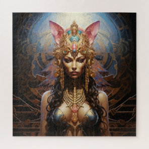 Sphinx Woman Jigsaw Puzzle