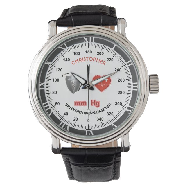 Sphygmomanometer Blood Pressure Monitor For Doctor Watch (Front)