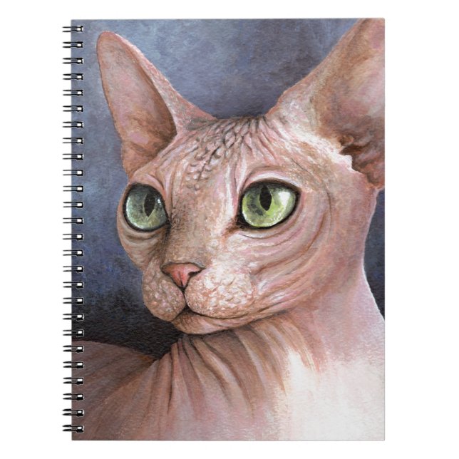 Sphynx Cat 578 Notebook (Front)