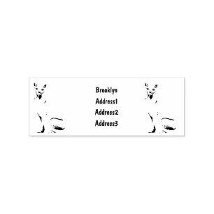Sphynx cat cartoon illustration  rubber stamp