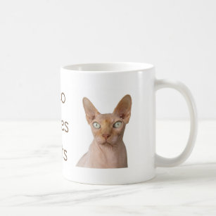 Sphynx Cat Pharaoh Ceramic Mug, Sphynx Mom tea cup