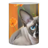 Sphynx cat flameless candle (Left)