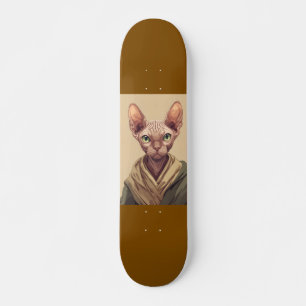 SPHYNX cat Hairless kitty Skateboard