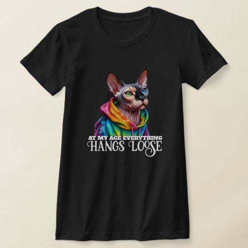  Sphynx Cat Hang Loose Birthday T_Shirt